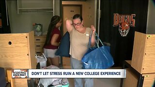 Don't let stress ruin a new college experience