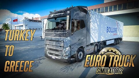 Turkey to Greece - Volvo FH16 2020 mod ETS2 1.46 Promods | Euro Truck Simulator 2 Gameplay G29