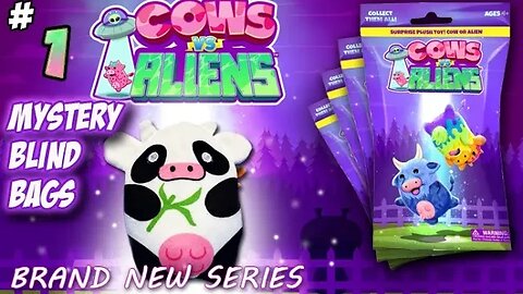Cows VS Aliens Blind Bags! Brand New Series (Dogs VS Squirrels)