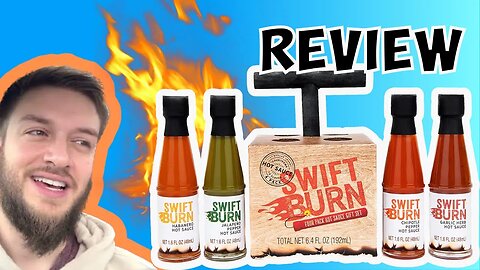 Swift Burn 6 Pack Hot Sauce Gift Set review