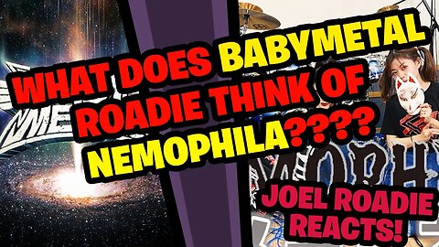 What does a BABYMETAL Roadie think of Nemophila's メギツネ Megitsune - Roadies React