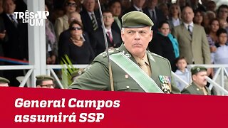 General João Camilo Pires de Campos assumirá Secretaria de Segurança Pública em São Paulo