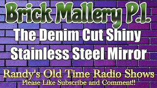 Brick Mallery The Denim Cut Shiny Stainless Steel Mirror