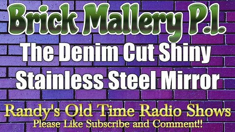 Brick Mallery The Denim Cut Shiny Stainless Steel Mirror