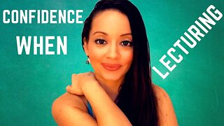 HOW I GAINED CONFIDENCE WHEN LECTURING: VLOG: MY EXPERIENCE WITH GIVING LECTURES IN NURSING