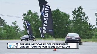 Former Indy car racer offers free driver training for teens