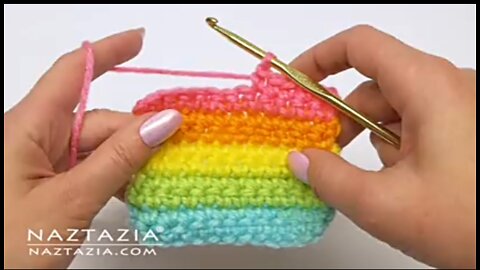 Learn How To Crochet In 10 Minutes (Full Tutorial).