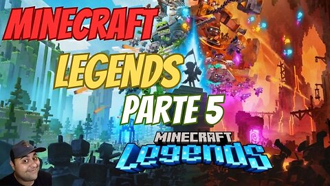 Minecraft Legends #parte5 - Game play em português - Brasil