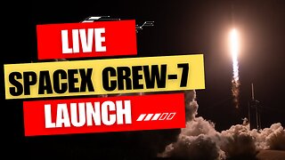 NASA's SpaceX Crew-7 Launch (Official NASA Broadcast in 4K)