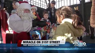 In a few days thousands of children will be lined up to receive their Christmas gifts