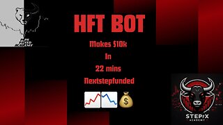 HFT Bot Made $10k in minutes #hfttrading #us30 #trading