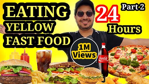 24hours challenge Only Fast Food Upload By || Msfunn