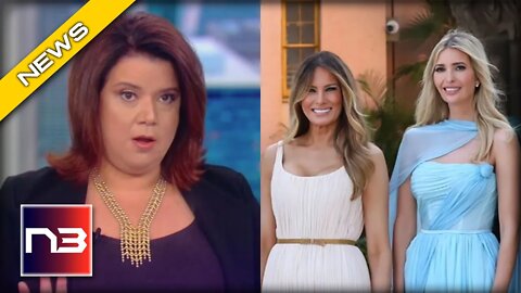 Morbidly Obese TV Host Slams GORGEOUS Trump Women Because She Hates Herself