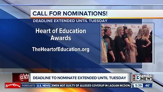 Heart of Education nominations