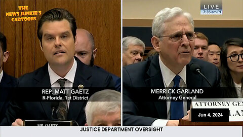 Masterclass work of cross-examination. Matt Gaetz slaps around Merrick Garland exposing his corruption: "I don't need a history lesson. You can clear it all up for us right now."
