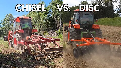 Food plot soil prep-Chisel Disc vs. Disc Harrow-Game changer?