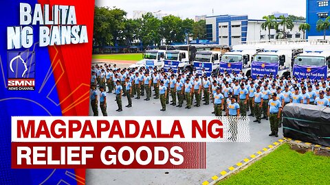 P2-M halaga ng relief goods, ibibiyahe ng PNP sa mga apektadong rehiyon sa Luzon