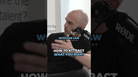 How to attract what YOU WANT ..