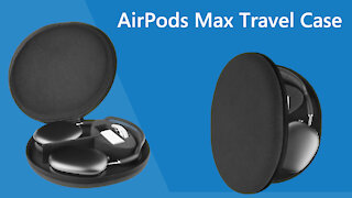 Integrated Sleep Mode Switch - Geekria UltraShell Smart Case for Apple AirPods Max Headphones