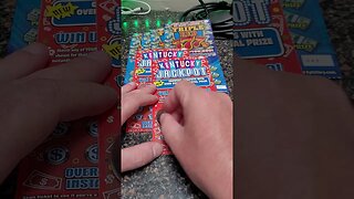 10X WINNING Scratch Off Lottery Ticket Kentucky Jackpot!