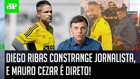 "O Diego NÃO É DONO do Flamengo! O que ele FEZ foi..." Mauro Cezar critica ABORDAGEM a jornalista!