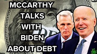McCarthy has "productive" talk with Joe Biden about the debt ceiling