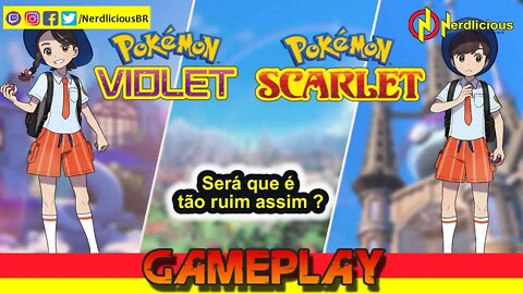 🎮 GAMEPLAY! POKÉMON SCARLET E VIOLET são tão ruins assim? Confira a nossa Gameplay!