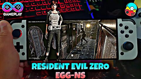 RESIDENT EVIL ZERO: Game Play teste no EGG-NS emulator Switch Android.