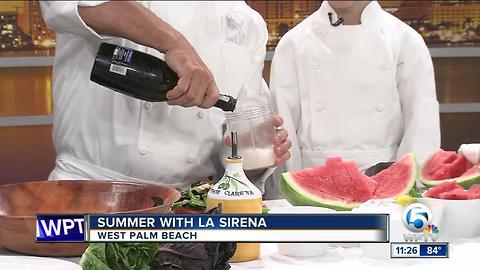 Summer watermelon recipe from La Sirena restaurant