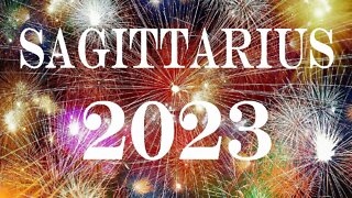 Sagittarius 2023 💫 YOUR LIFE WILL NEVER BE THE SAME AFTER #2023!! Yearly Tarot Predictions #Tarot