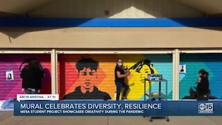 Mural celebrates diversity, resilience