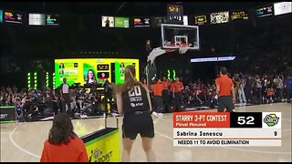 Sabrina Ionescu Sets WNBA 3 Point Contest Record