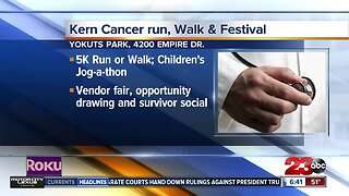 Kern Cancer Run, Walk and Festival raises funds and awareness for various cancer Kern Cancer Run, Walk and Festival raises funds and awareness for various cancer diagnoses