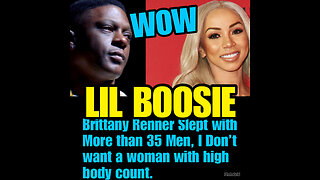 Boosie Says He Doesn’t Want A Woman Who Slept With 35 Guys ….