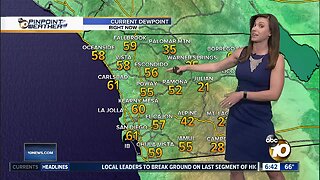 10News Pinpoint Weather with Meteorologist Megan Parry