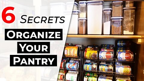 Pantry Organization Ideas 2021 - Tips to Keep Your Pantry Organized