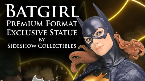 Batgirl Premium Format Exclusive statue by Sideshow Collectibles