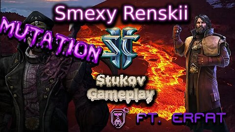 Starcraft 2 Co-op Commanders - Brutal+ Difficulty - Stukov Gameplay #5 - Smexy Renskii