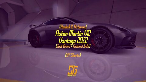 [Asphalt 8: Airborne (A8)] Aston Martin V12 Vantage 2022 | Test Drive + Festival Info (#Shorts)