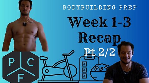 Bodybuilding Prep Week 1-3 (Part 2)