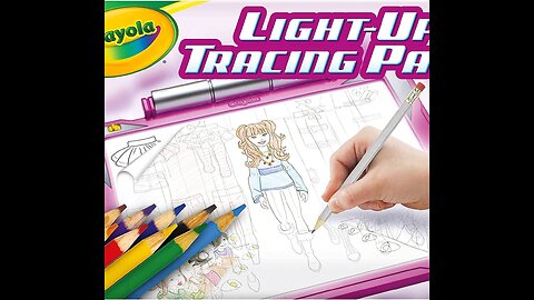 Unleashing Creativity with Crayola Light Up Tracing Pad - A Must-Have Kids' Art Toy!