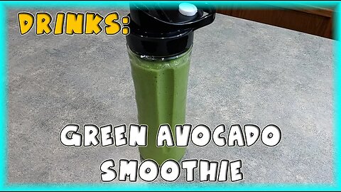 Green Avocado Smoothie | Cosori Pro Blender