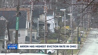 Akron facing highest eviction rate in Ohio