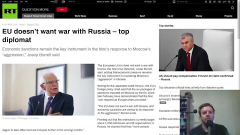 "The EU doesn't want war with Russia" says EU’s foreign policy chief Josep Borrell