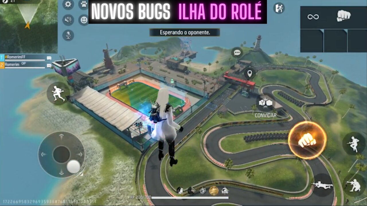 FREE FIRE BUGS - 3 NOVOS BUGS NA ILHA DO ROLÉ