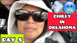 DAY 5: DALLAS TO OKLAHOMA CITY (OKC) | Chick-Fil-A and Wes Watkins Lake | Solo Female Van Life