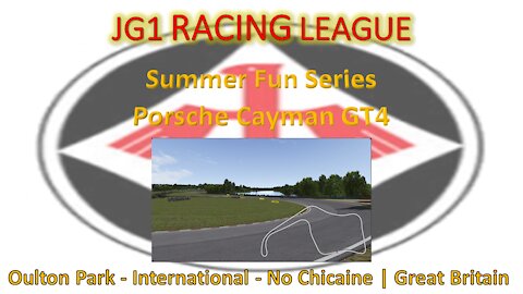 Race 4 | JG1 Racing League | Porsche Cayman GT4 | Oulton Park - International | Great Britain