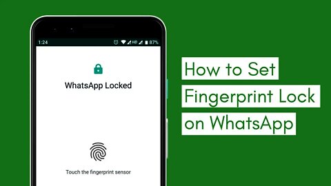 How to Turn on WhatsApp Fingerprint Lock