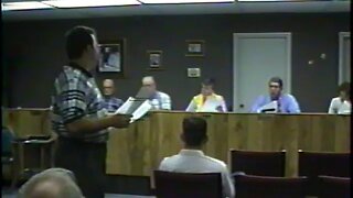 Howe City Council meeting, 8/17/1999