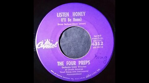 The Four Preps - Listen Honey (I'll Be Home)